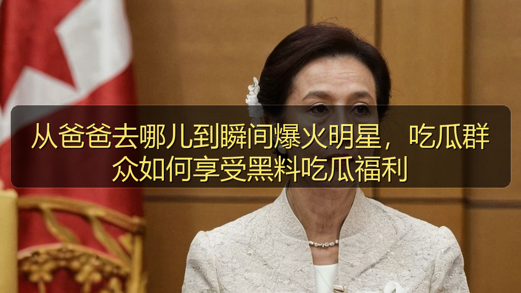 从爸爸去哪儿到瞬间爆火明星，吃瓜群众如何享受黑料吃瓜福利